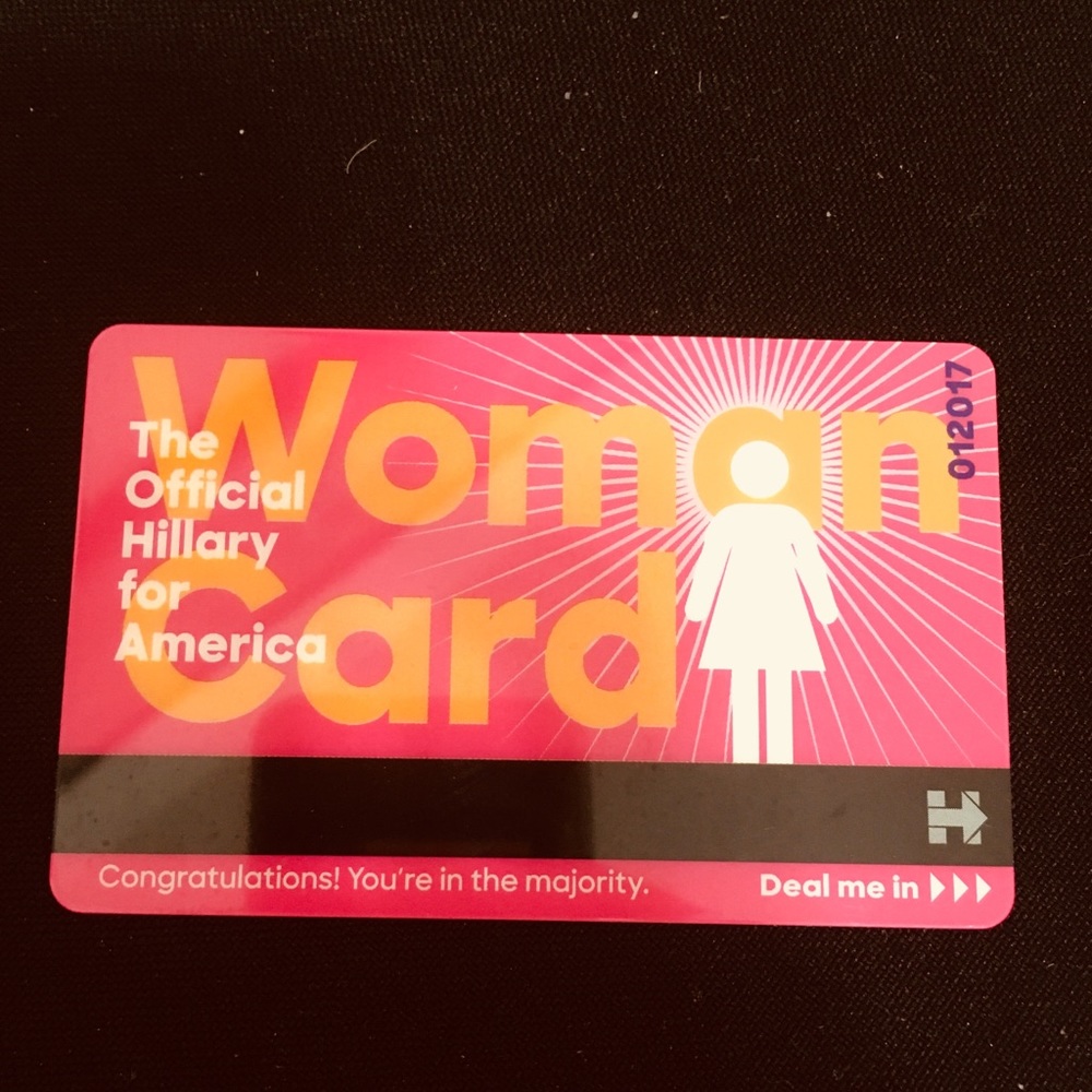 Collectible woman card I’m with her HRC brand new